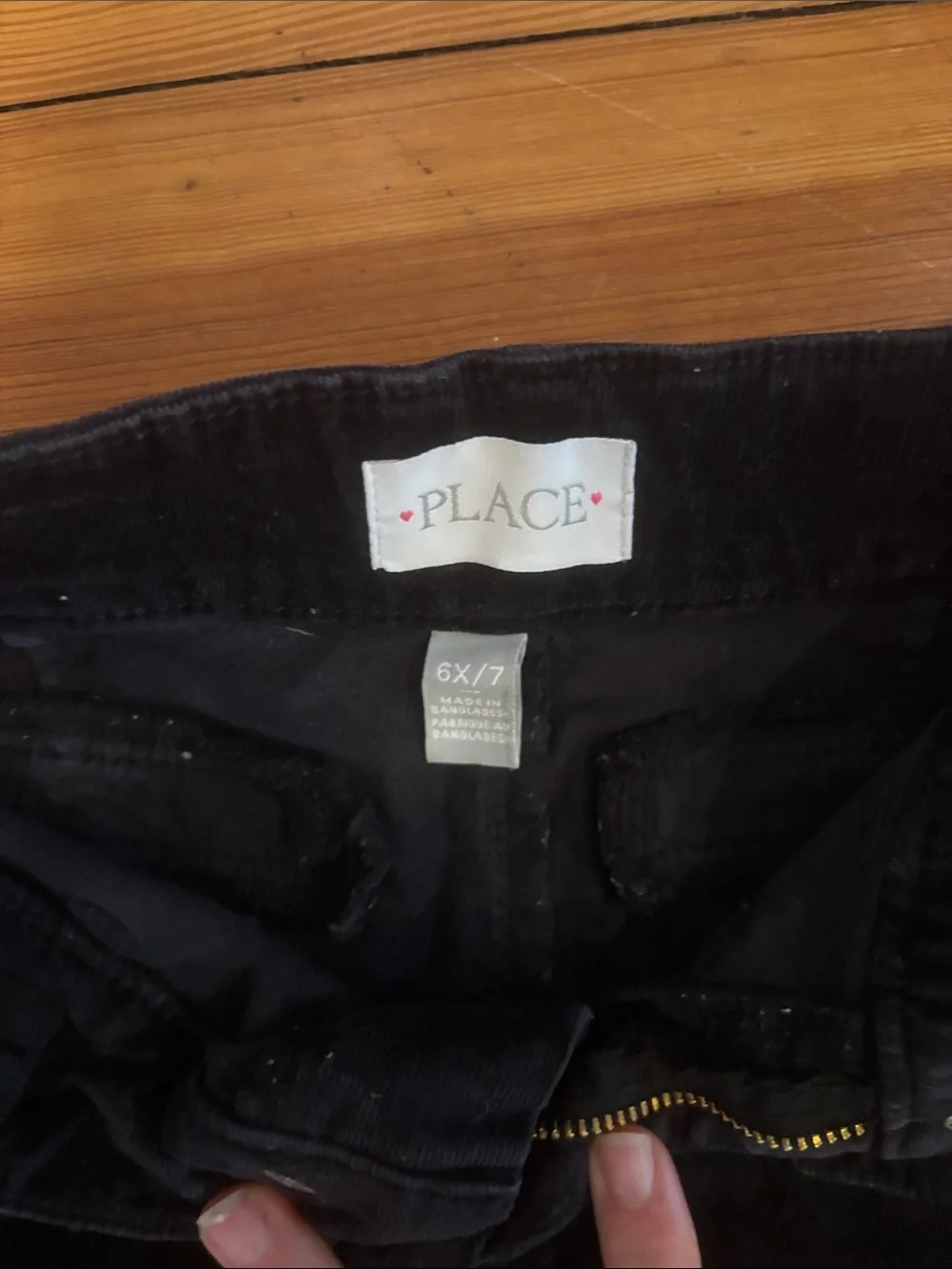 The Children's Place Black Corduroy Flare Pants